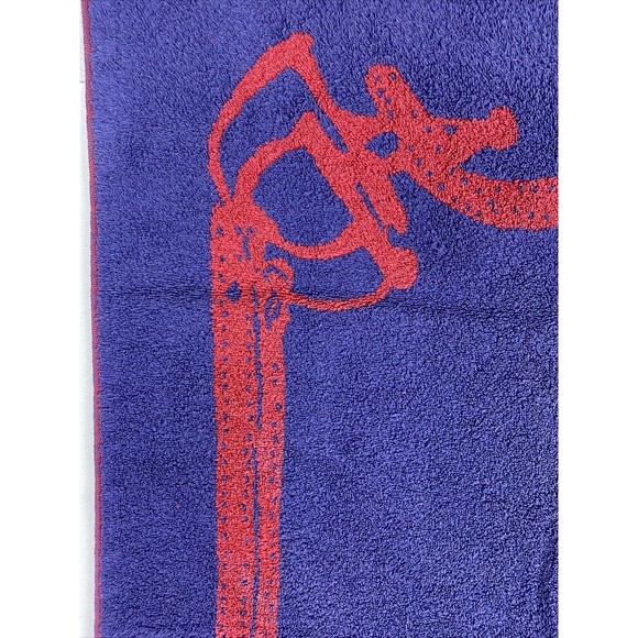 Vintage Ralph Lauren Red Blue Beach Towel - Picture 6 of 12